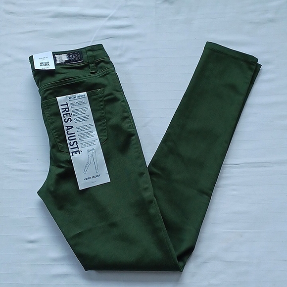 Vero Moda "Kombu Green" Wonder Jegging NEW- Sz. 25 - Picture 11 of 11